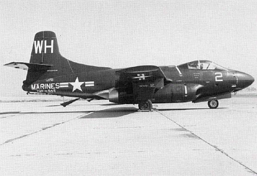 Douglas F3D-2 Skynight of VMF-(AW)542