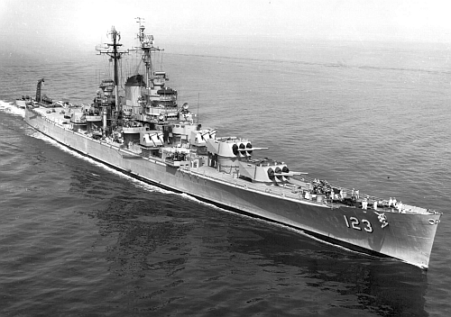 USS Albany CA-123 1956