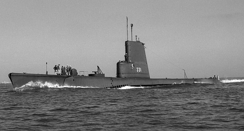 USS Bugara SS-331 in 1962