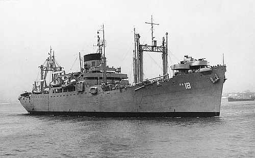USS President Andrew Jackson APA-18 8 March, 1947