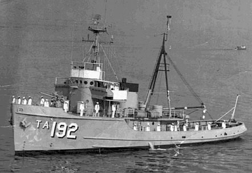 USS Tillamook ATA-192 Auxiliary Fleet Tug Date and Location unknown