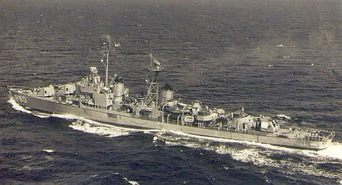 USS DYESS DDR-880