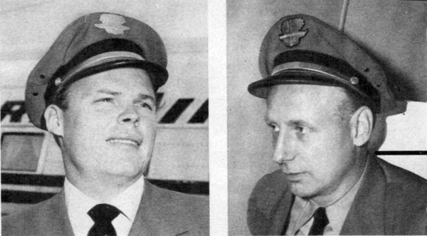 Captains Adickes and Manning, Indiana UFO, April 27, 1950