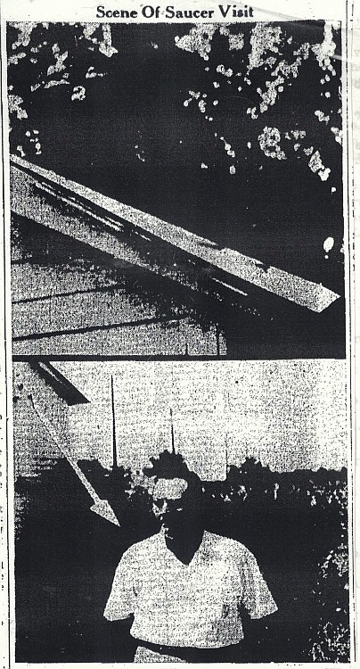 James J. Allen UFO Witness, Lumberton, NC, 1952