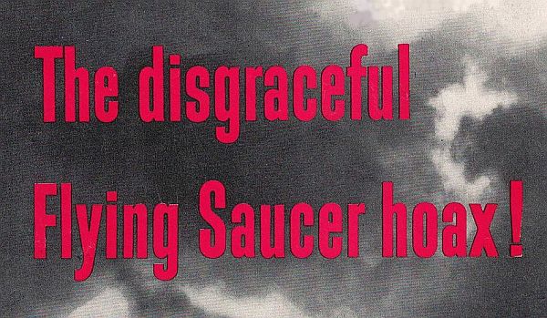 The Disgraceful Flying Saucer Hoax - Cosmo Jan 1951