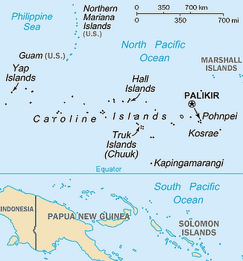 Truk Now Chuuk Atoll